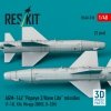 RESKIT RS48-0518 AGM-142 Popeye 2/Have Lite missiles (2 pcs) (3D Printed) 1/48